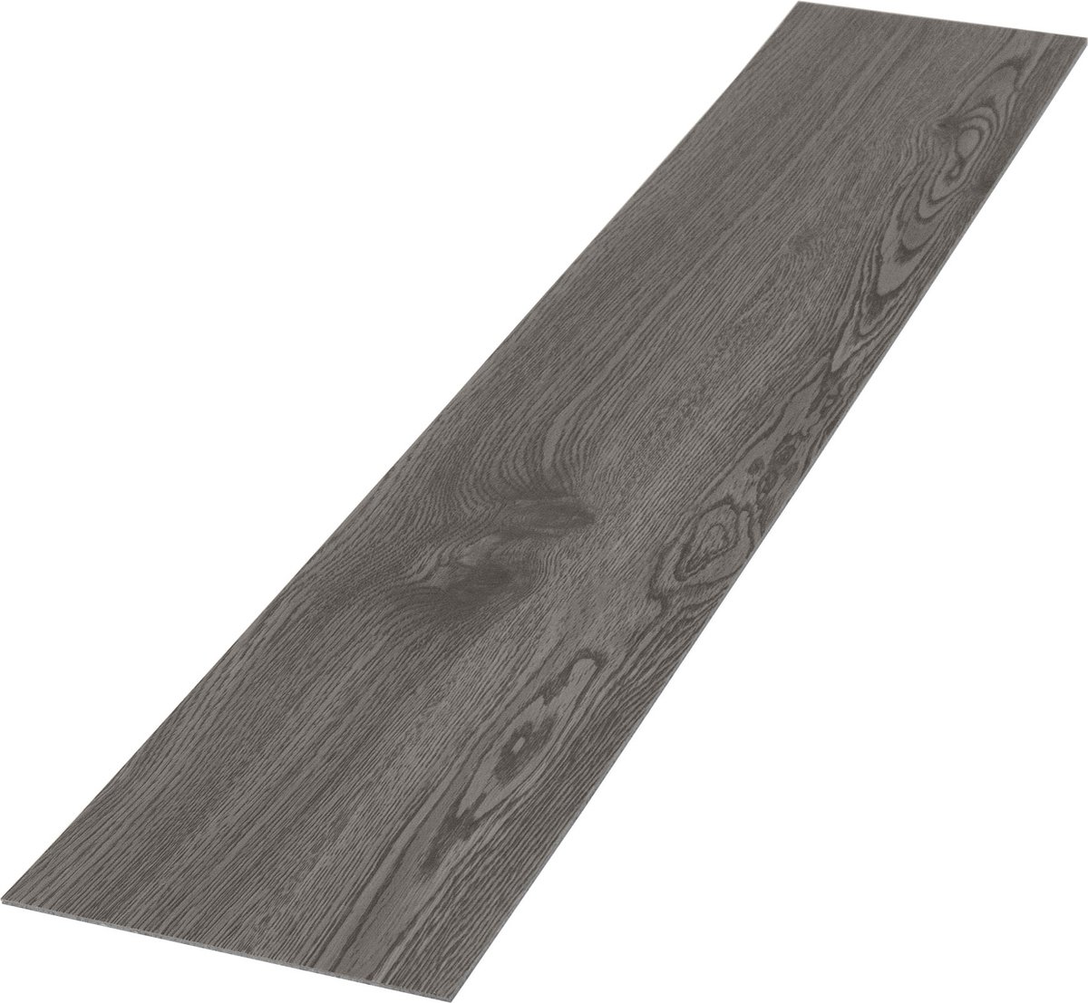 Deluxe PVC klevende vinylvloer voor 2,3 m² eik grijs 2 mm dik ML-Design