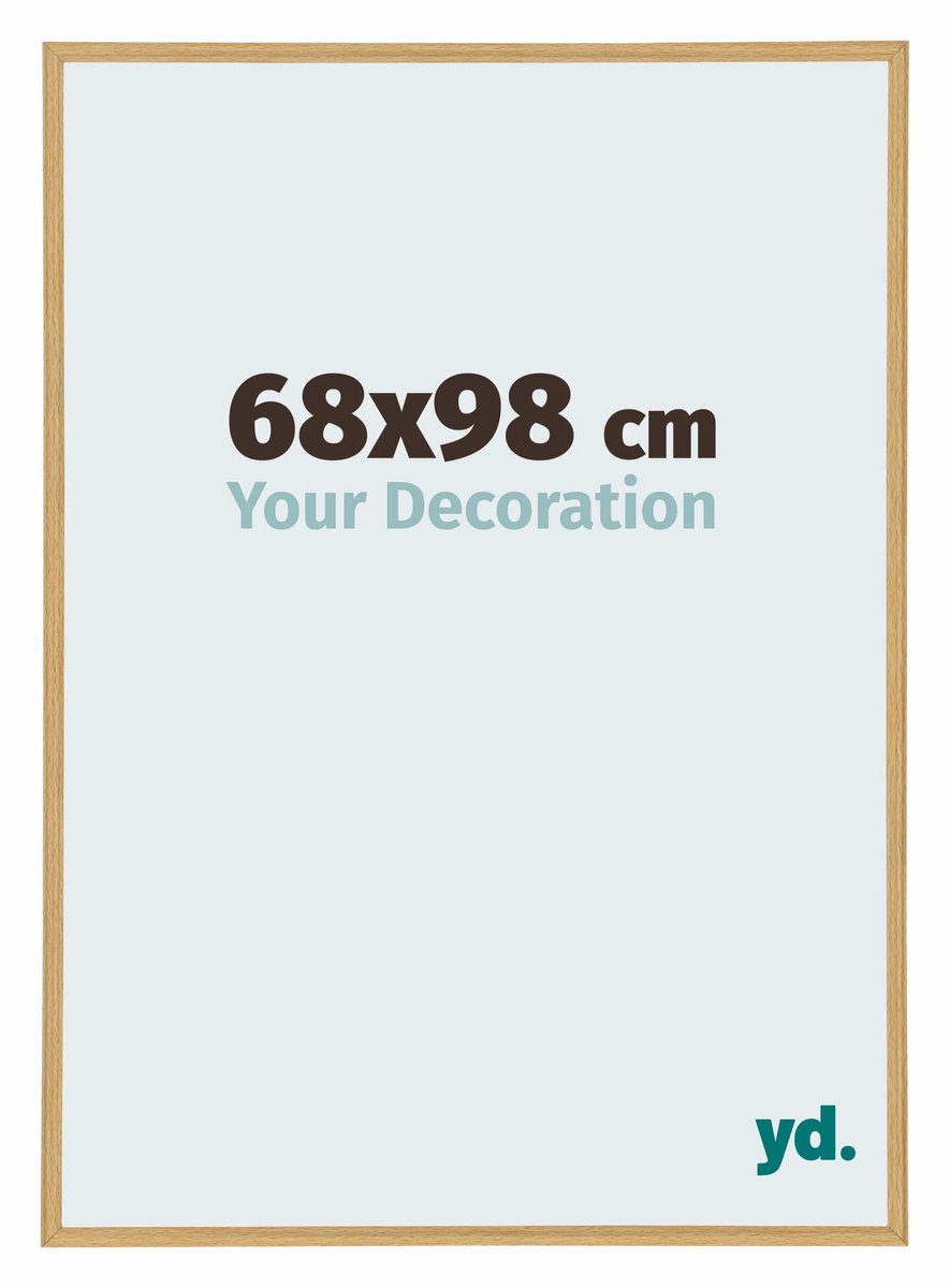 yd. Your Decoration - Fotolijst 68x98 cm - Kunststof - Beuken Licht - Annecy