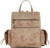 Desigual Priori Sumy Backpack Beige Crude