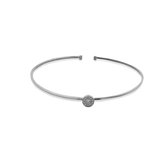 Thomas Sabo Ring mit schwarzem Zirkonia-Pavé Silber geschwärzt - TR2460