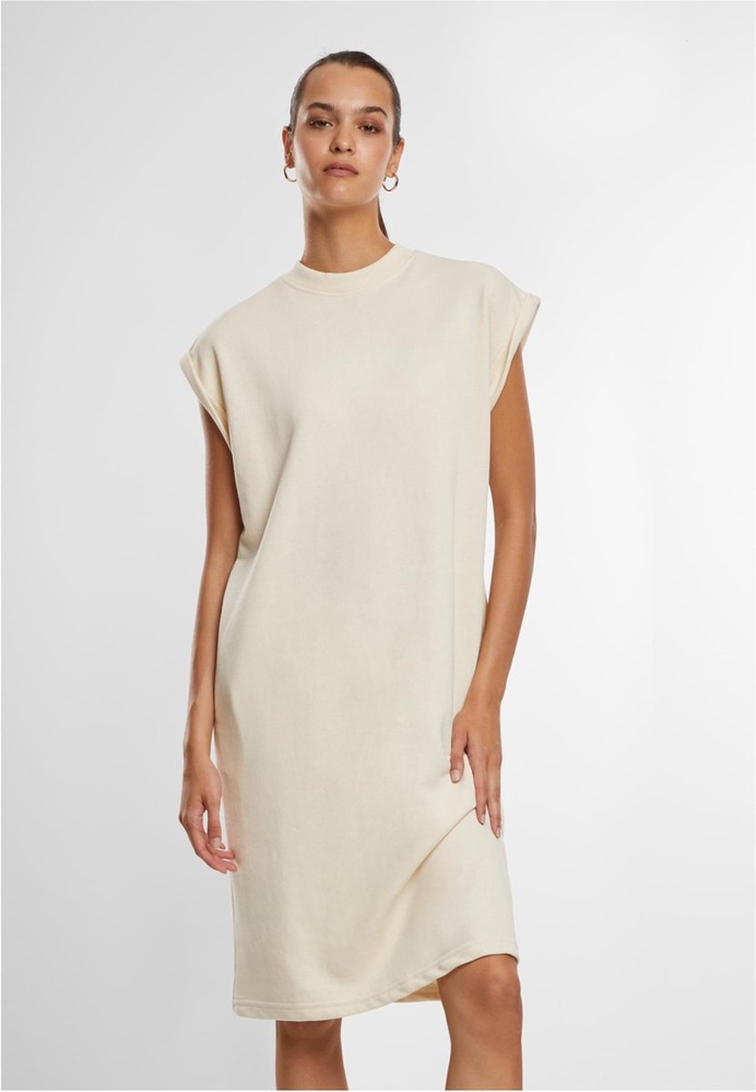 Urban Classics Light Terry Korte jurk M Beige