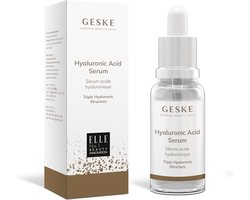 GESKE | Serum hyaluronzuur | Droge huid | Gezichtsverzorging hyaluronzuur met drievoudige structuur | Anti-aging | Vegan formule | Zonder dierproeven | Aanvulling op GESKE SmartAppGuided™-apparaten
