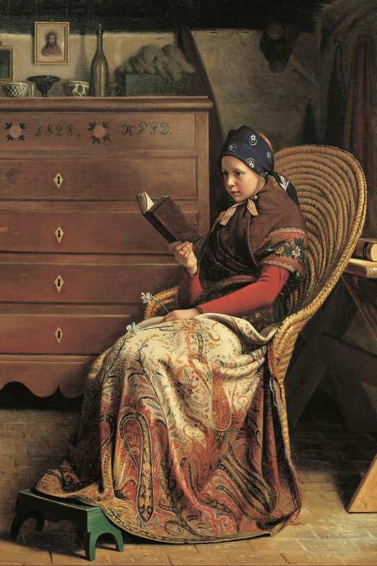 Christen Dalsgaard - A Convalescent - Een herstellende (1863) - 3:2