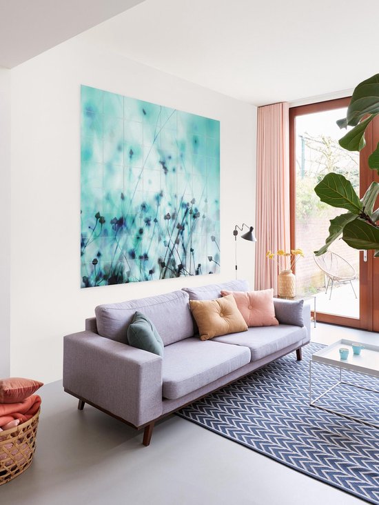 IXXI Blue - Décoration murale - Abstrait - 80 x 80 cm