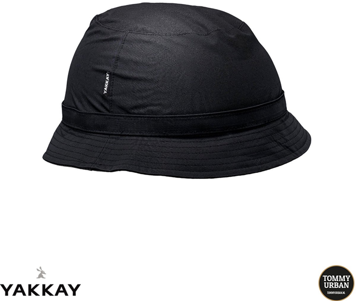 Cover voor Yakkay helm - Tokyo Black Rain - X-Large
