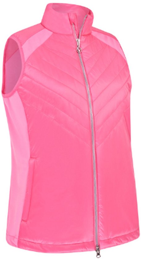 Gilet chauffant Callaway Primaloft pour femme, rose