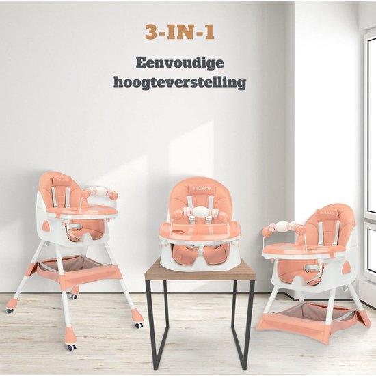Zylo® Kinder Eetstoel - Baby Eetstoel - Kinderstoel Baby van Merkloos — afbeelding 4