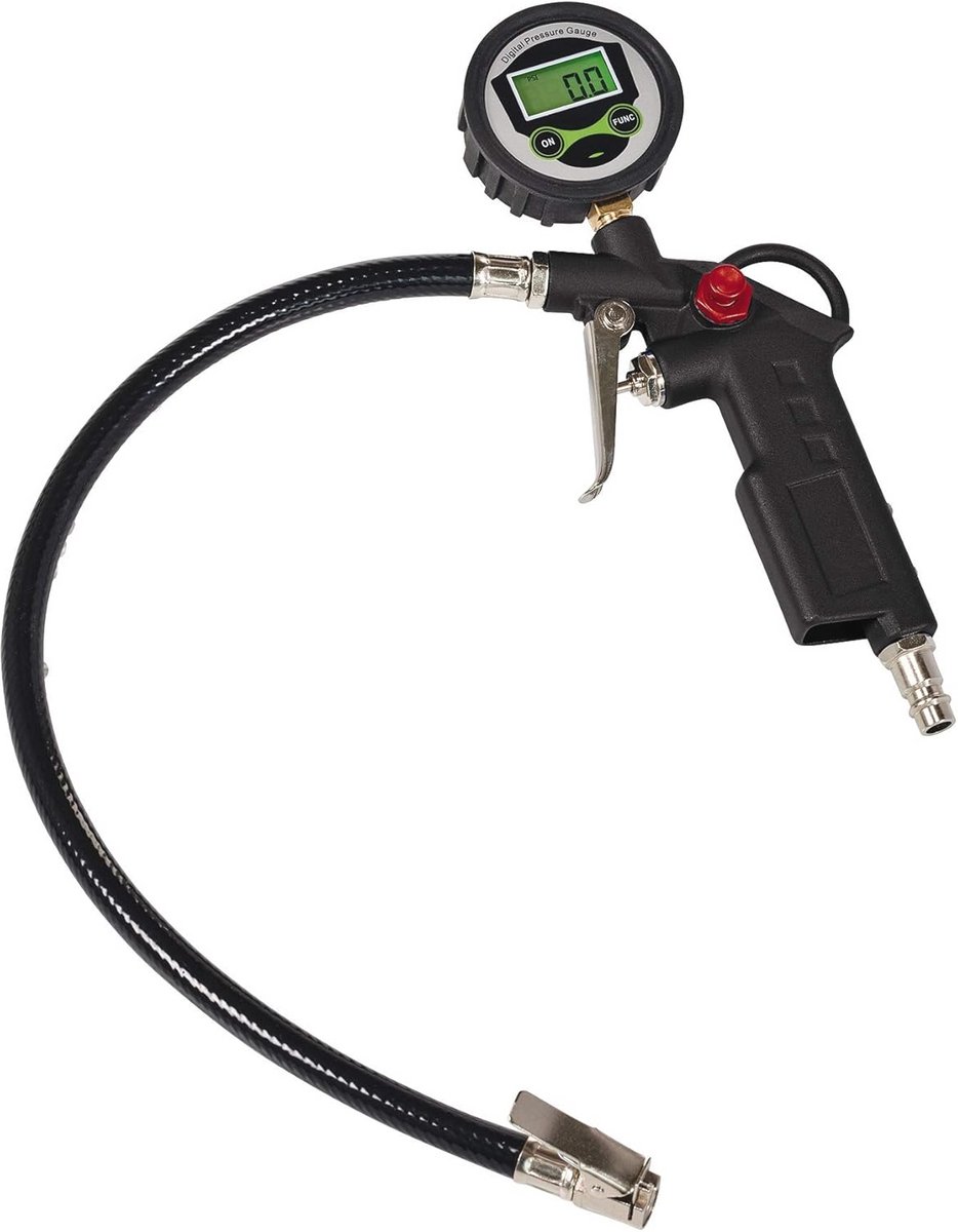 Digitale Bandenvulmeter - Compressor Accessoire en Manometer tot 13 Bar