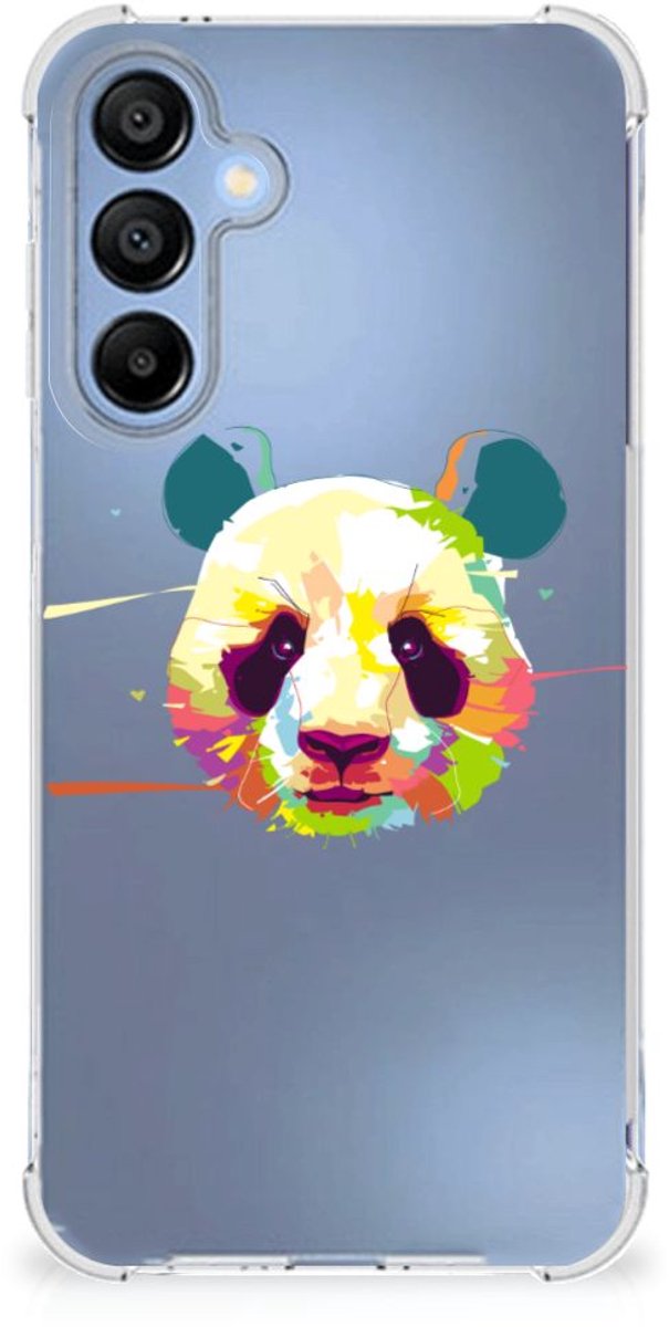 Samsung Galaxy A16 Stevig Bumper Hoesje Panda Color