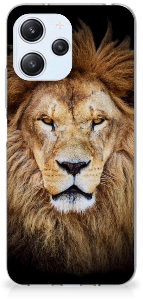 Xiaomi Redmi 12 4G TPU Hoesje Leeuw