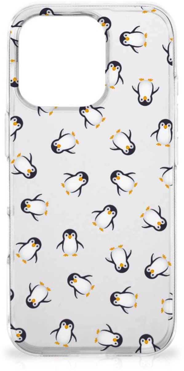 iPhone 16 Pro Max TPU Siliconen Hoesje Marmer Wit Zwart - Origineel Cadeau Man