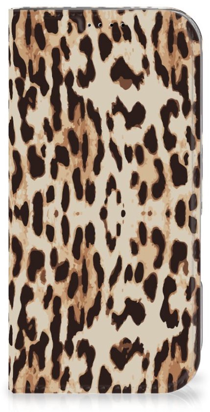 Coque iPhone 16 Pro, motif léopard