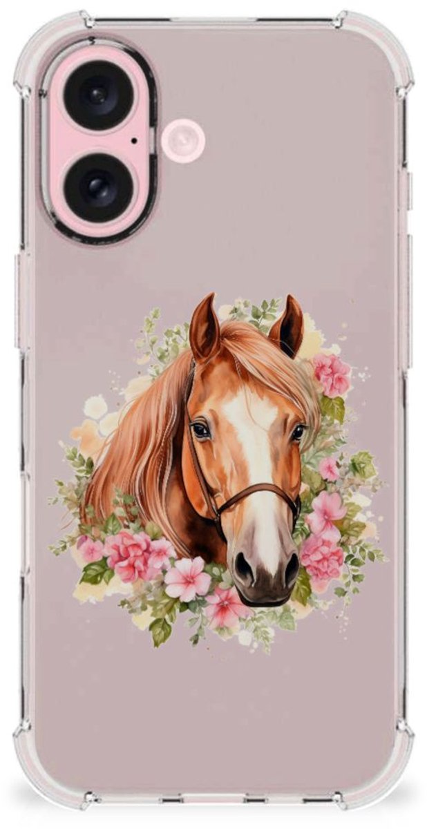 Case Anti-shock voor iPhone 16 Paard