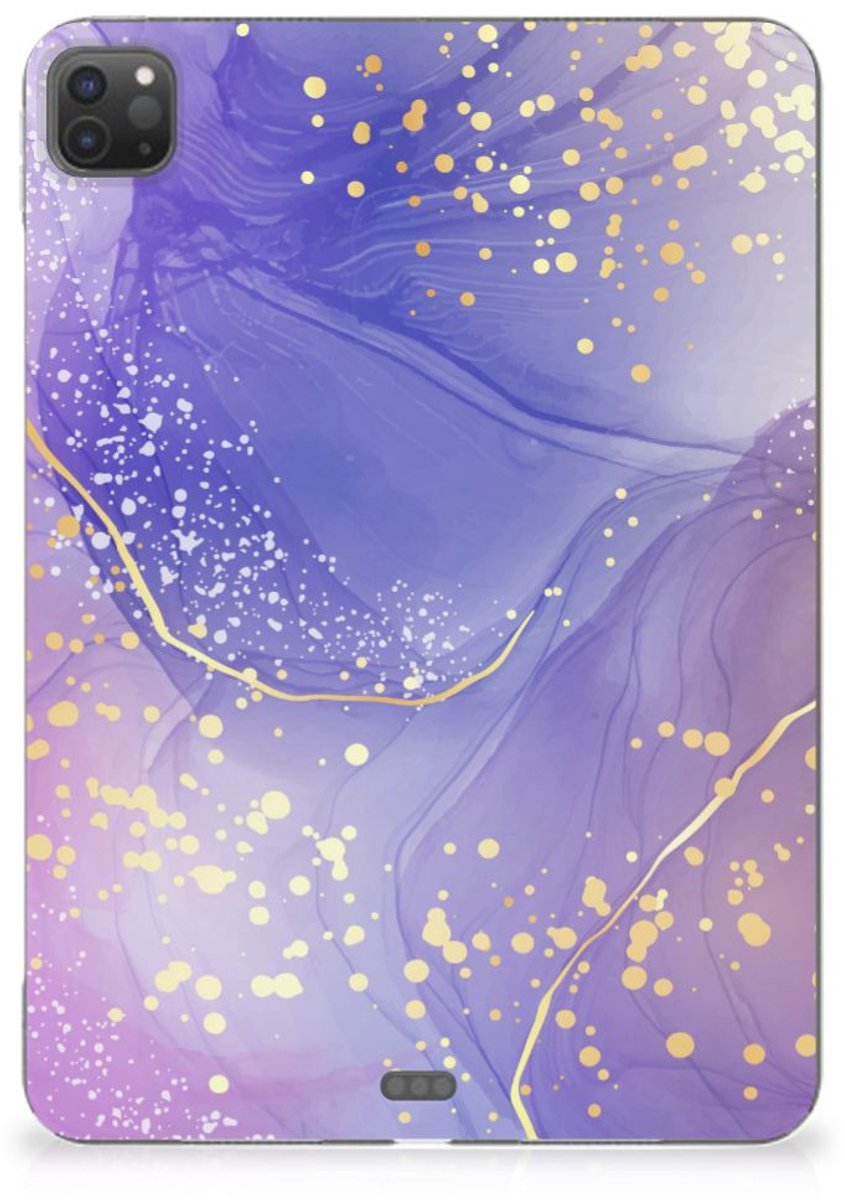 Tablethoes voor iPad Pro 11 (2024) Watercolor Paars