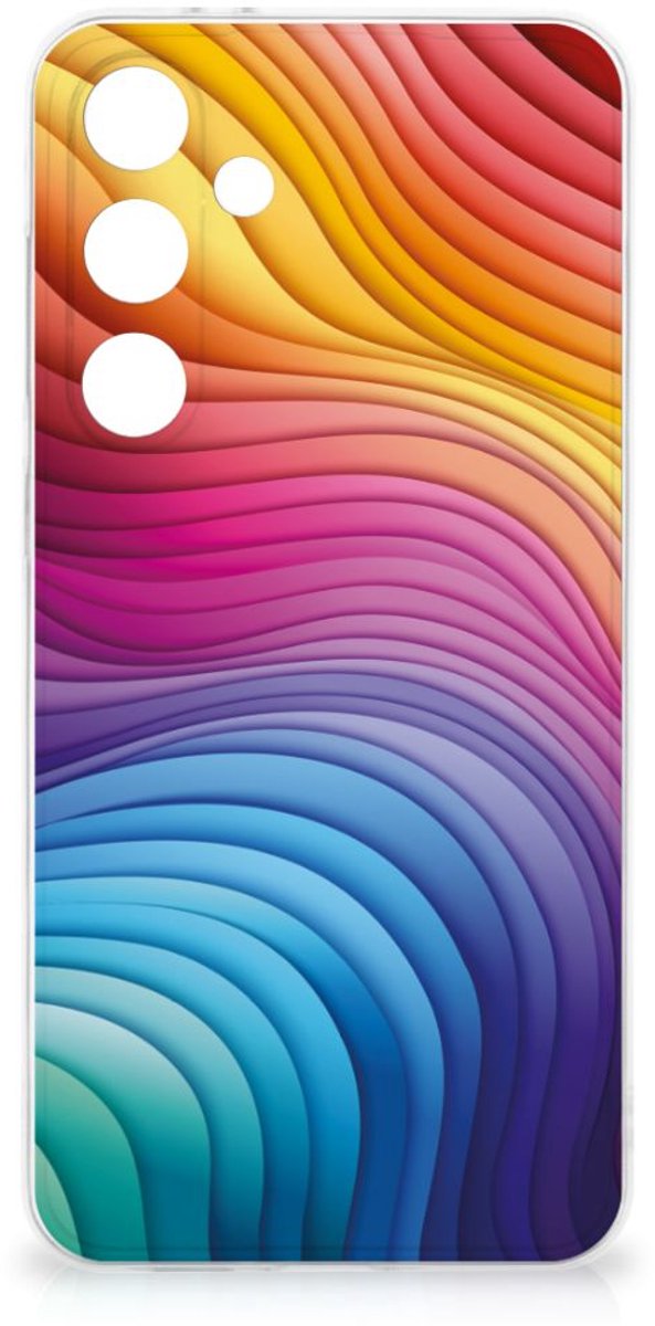 TPU Hoesje voor Samsung Galaxy S24 FE Regenboog