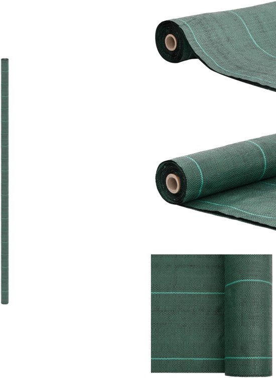 GroundMaster Onkruiddoek extra sterk (4 m breed x 10 lang), 100 g/m² GroundMaster Onkruiddoek extra sterk (4 m breed x 10 lang), 100 g/m²