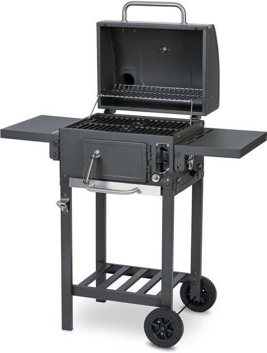 BBQChef™ Houtskoolgrill Berdsen BD-892 Zwart van Merkloos — afbeelding 5