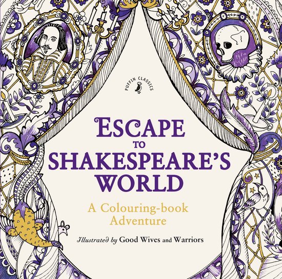 Escape To Shakespeares World A Colouring - cover