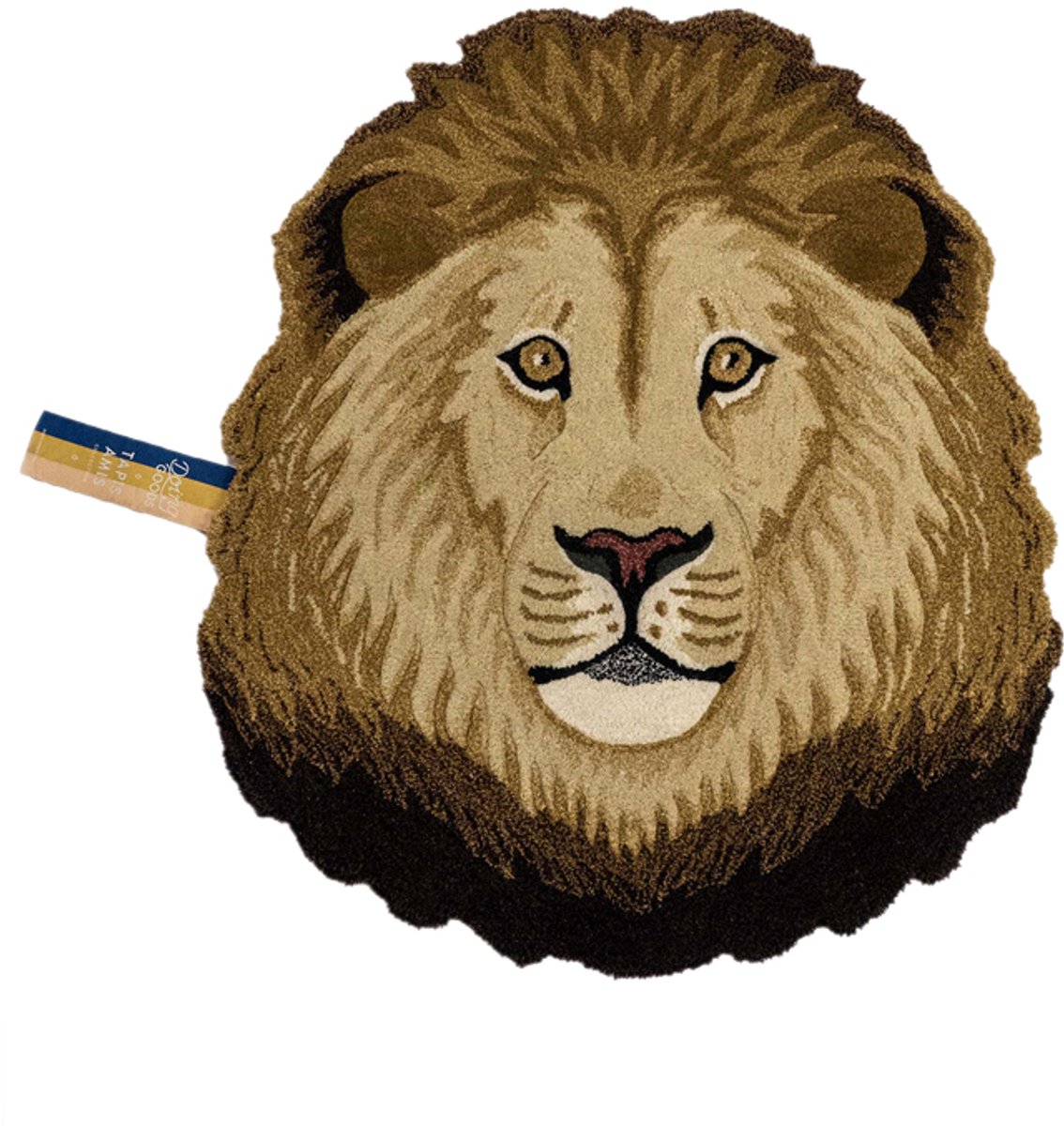 Doing Goods Ari Lion Head Rug Large - Brown