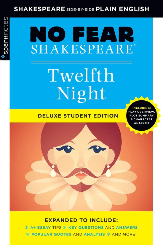 No Fear Shakespeare - Twelfth Night - cover