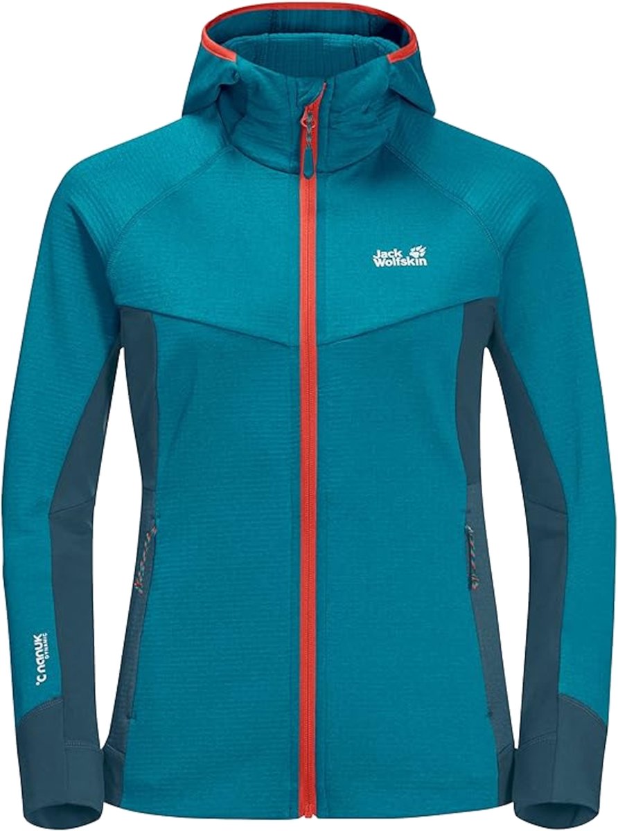 Jack Wolfskin Hydro Grid Fleece Jkt W Vrouwen Jasje Purper