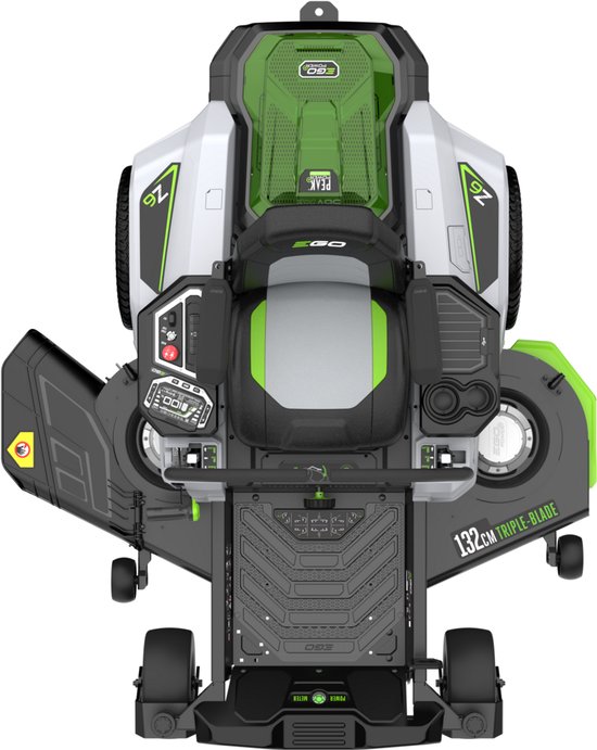 EGO ZT5201E-L Accu Zitmaaier Z6 Zero Turn 132 cm Incl. 4x 10Ah Accu van EGO — afbeelding 5