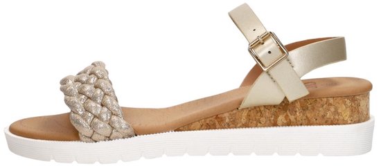 Sandales pour femmes à talons Sub55 - Couleur or - Taille 36