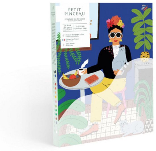 Doos van Paris schilderen op nummer