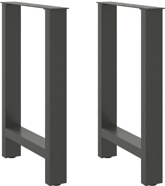 Set van 4 verstelbare poten for meubels, metalen bankpoten Set van 4 verstelbare poten for meubels, metalen bankpoten