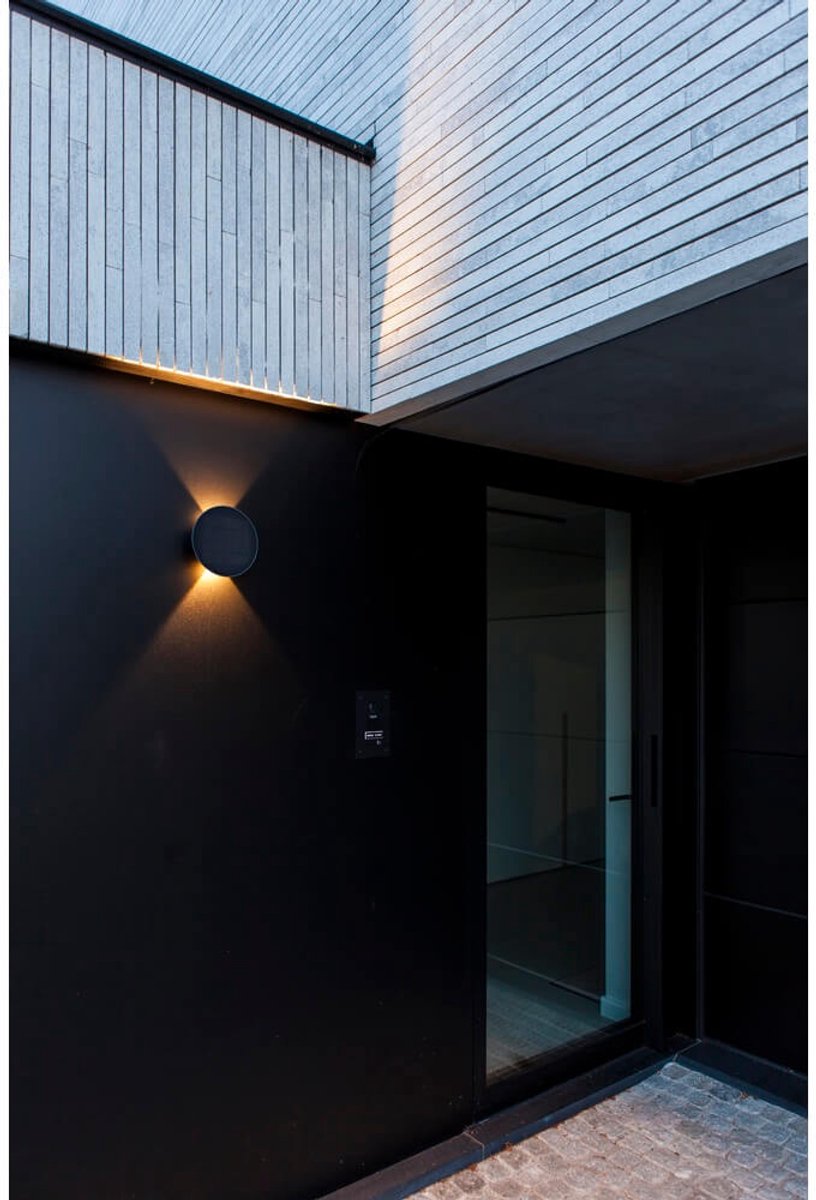 Lutec Belka - LED hybrid wandlamp voor buiten