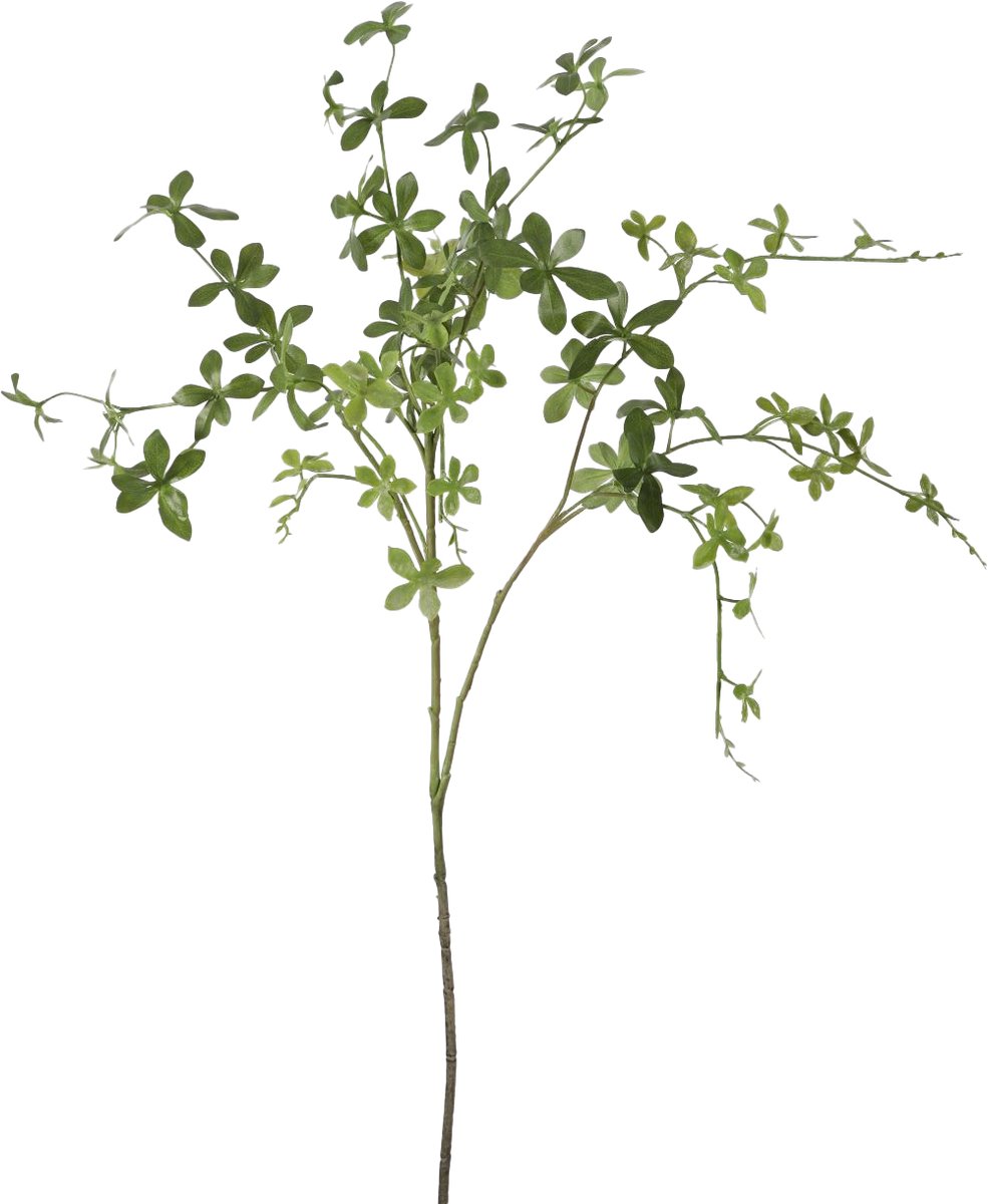 Viv! Home Luxuries Pronkklokje bladtak - zijden bloem - groen - 99cm