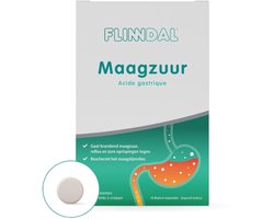 Flinndal Maagzuur - Gaat brandend maagzuur, reflux en zure oprispingen tegen - 20 kauwtabletten - Medisch hulpmiddel