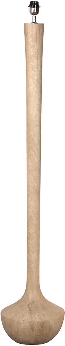 by Mooss - Vloerlamp - Seattle - Naturel - Hout - Robuust - Minimalitisch - Woonkamer - Trendy - Hip - Stoer