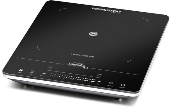 Rommelsbacher keramische enkele kookplaat CT 2020/IN inductie