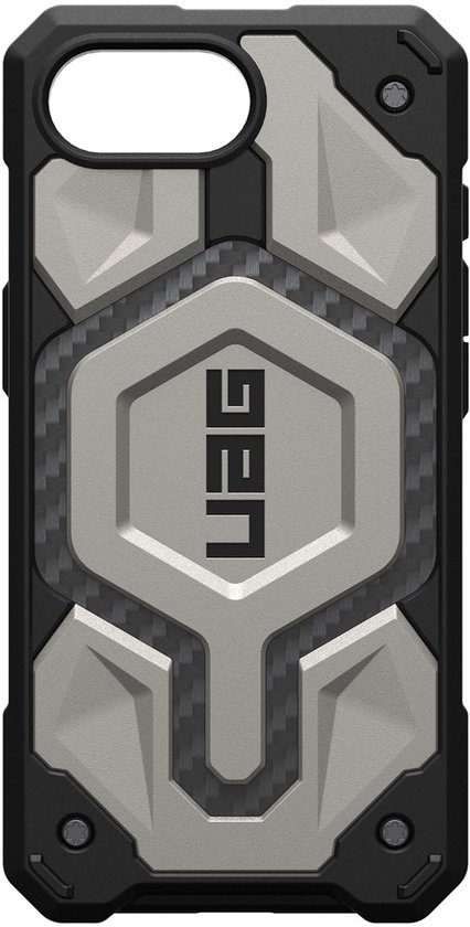 UAG - Coque Monarch Pro Mag pour iPhone 16e (2025) - titane | titane