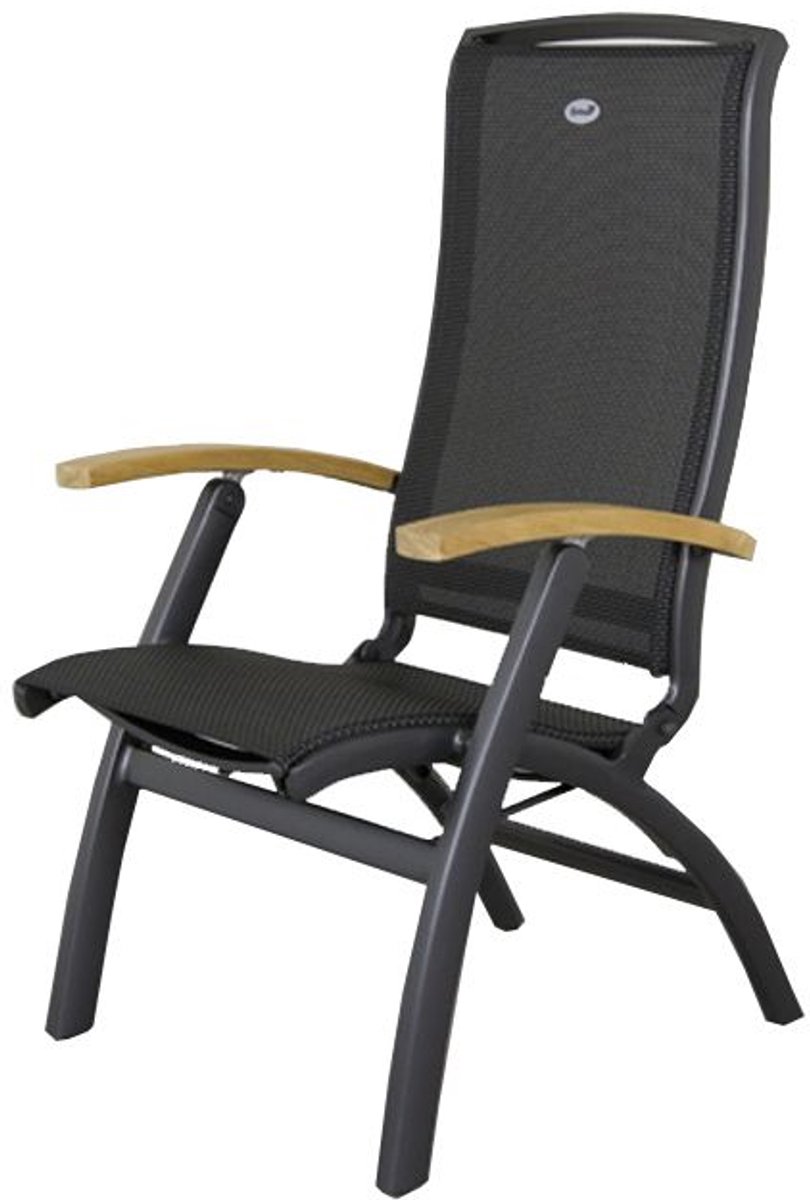 Hartman Lot de 4 Da Vinci chaise de jardin réglable - Teck