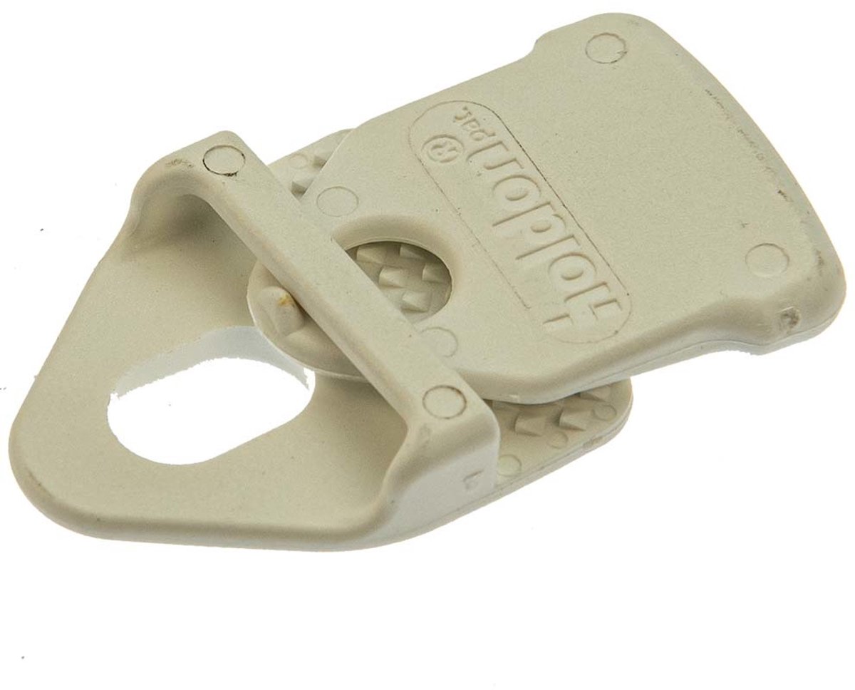 Afdekzeilwinkel - Zeilklem kwikclip klein Holdon wit om zeildoeken te spannen 45kg