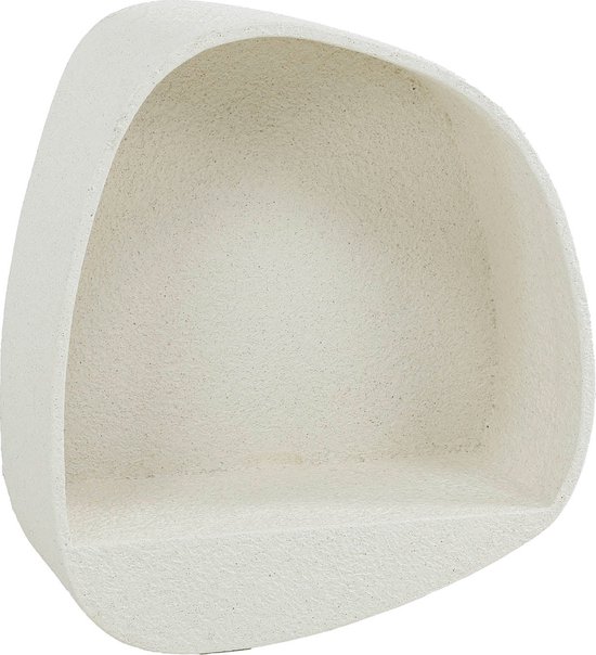 Etagère murale Dimehouse Zaya en composite de marbre organique - Marbre - Marbre - Industriel - 43 x 21 x 48 cm