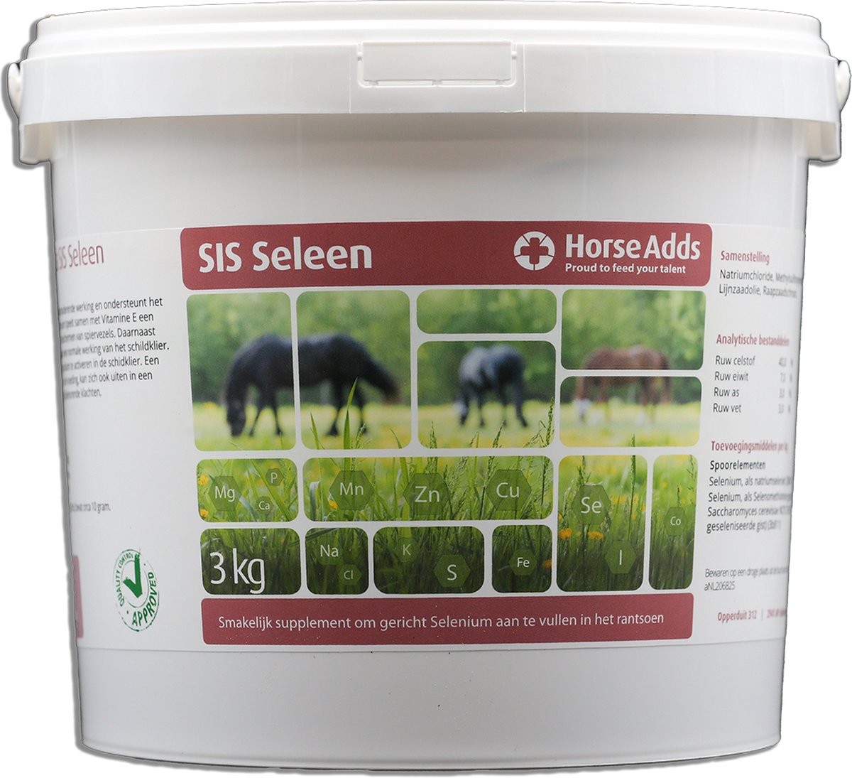 SIS Selenium 3 kg - Horse Adds Paardensupplementen