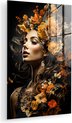 Femme - Fleurs - Portrait
