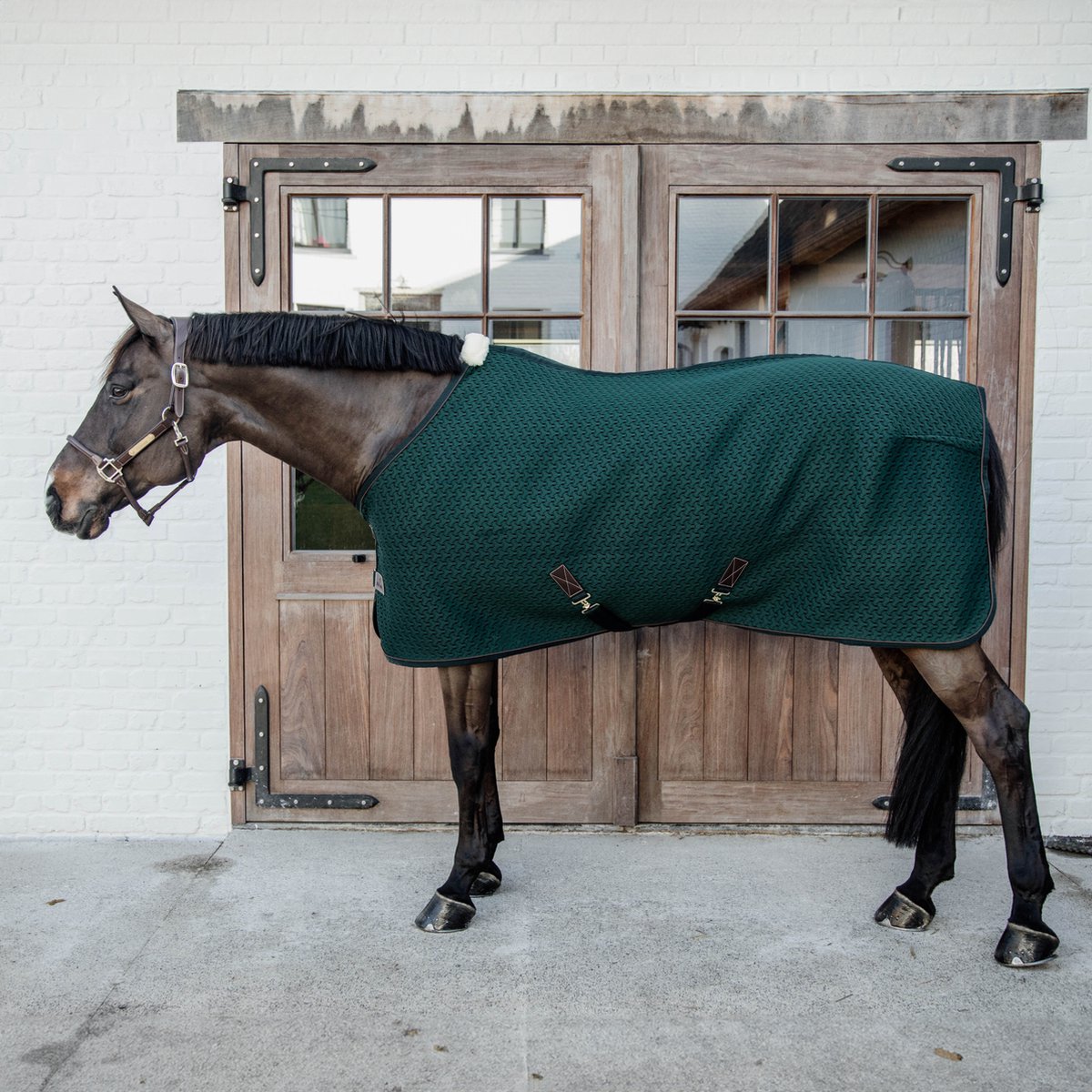 Kentucky Horsewear - zweetdeken 4D Spacer - Dennengroen - 145-6'6