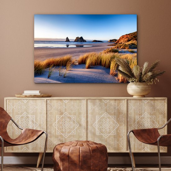 Décoration murale Métal - Peinture Aluminium - Plage - Mer - Nature - 90x60 cm - Dibond
