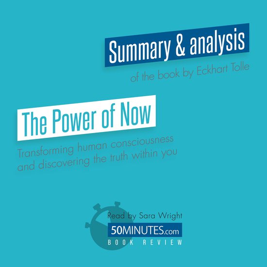 Book Review: The Power of Now by Eckhart Tolle - cover