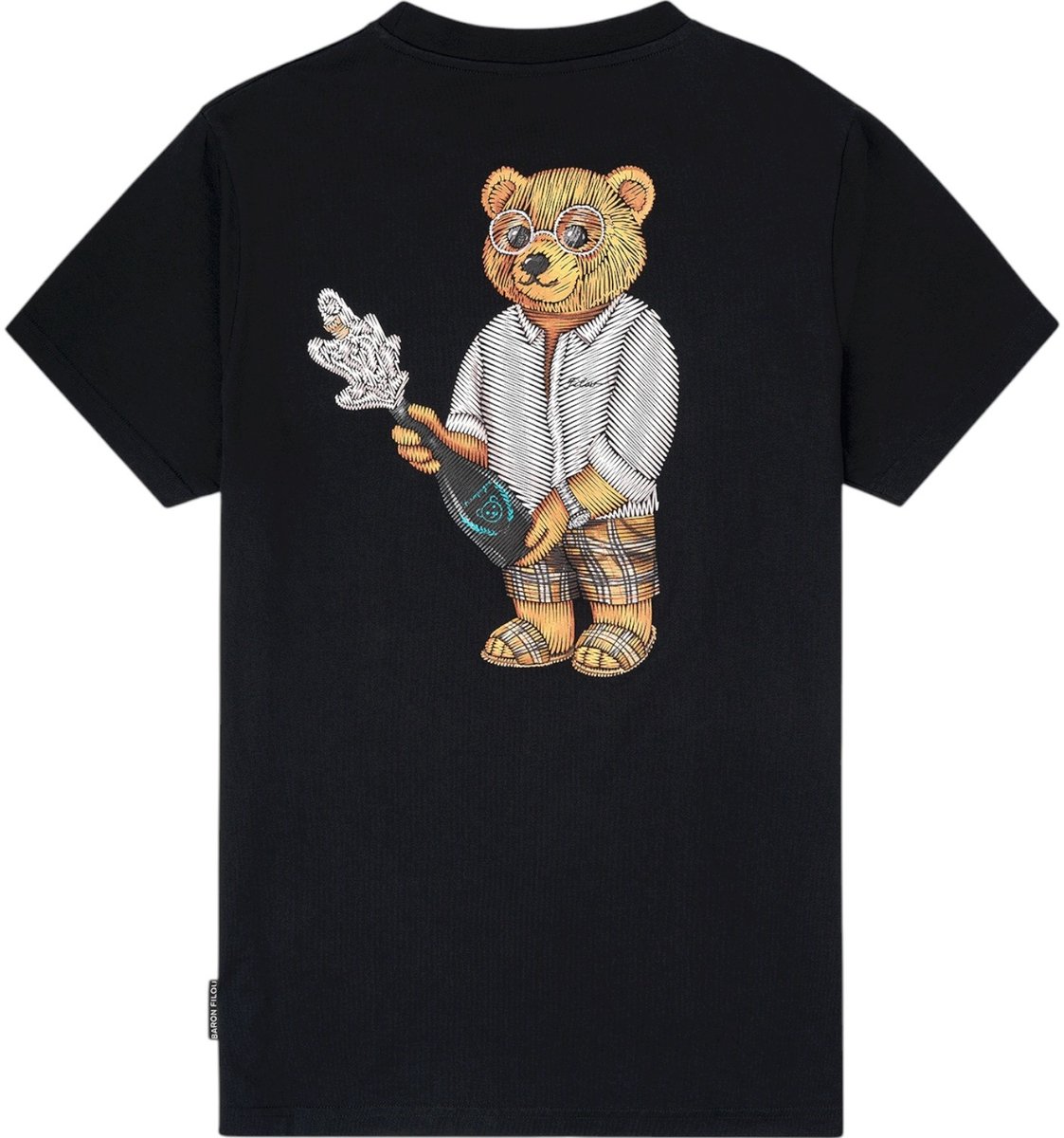 Baron Filou Heren T-shirt Zwart CXIV