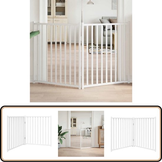 Vidaxl Hondenhek 2 Wit 80 X 90 X 2 Cm Hondenhekje Vidaxl Hondenhek 2 Wit 80 X 90 X 2 Cm Hondenhekje