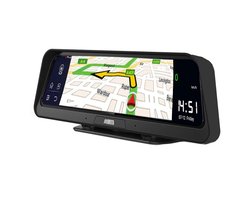 Dashcam voor Auto - 10” Android 8.1 Dashcam - IPS Touchscreen - ADAS Rijhulp - GPS Navigatie - WiFi - Dual Camera 1080P - Parkeermodus - G-Sensor - 4G 6m Camera aan de Achterkant - Zwart