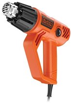Black & Decker KX2001-QS heteluchtpistool 500 l/min 600 °C 2000 W Zwart, Rood