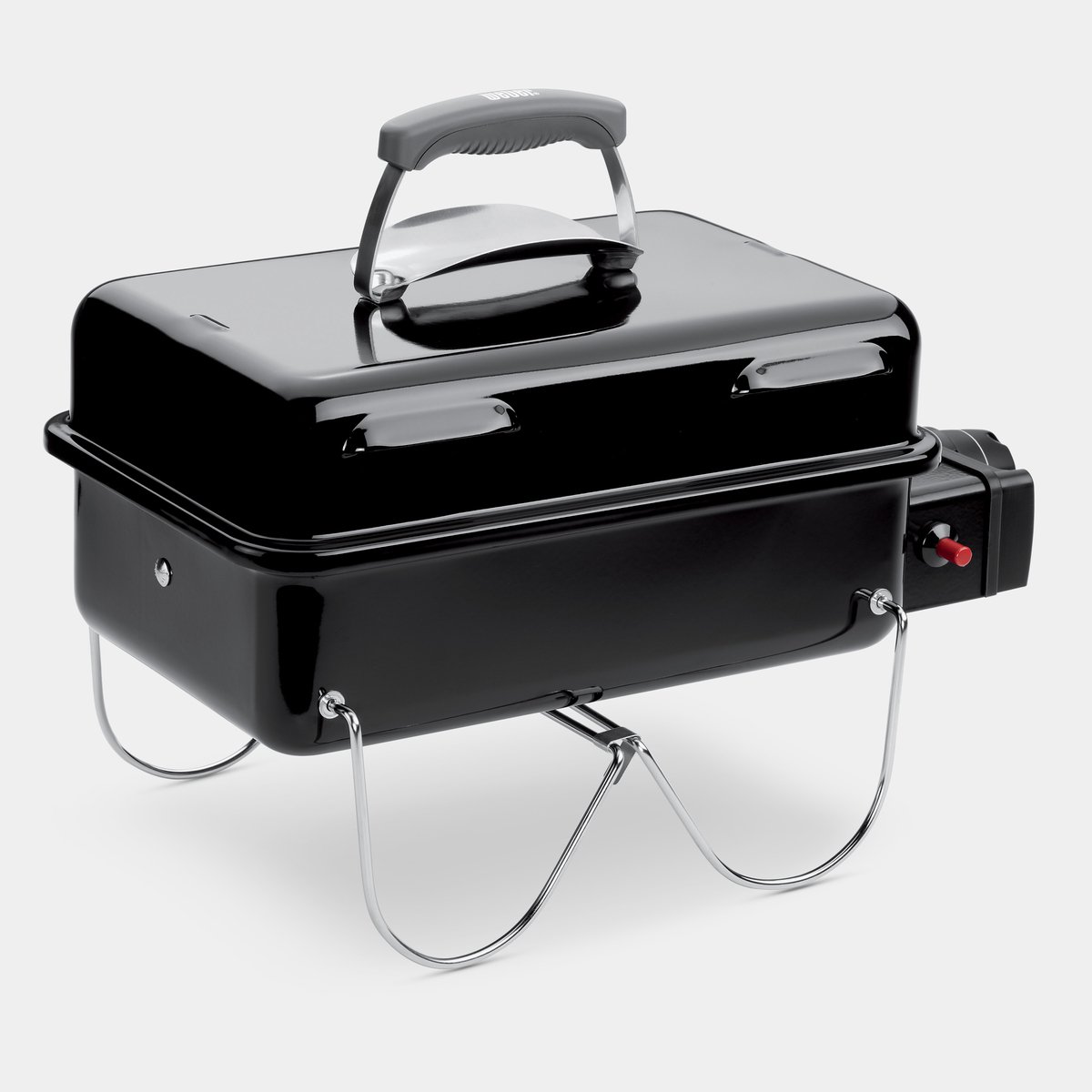 Weber Go-Anywhere Gas Barbecue - 41x26 cm - Roestvrijstalen branders - Gasregelkop - Incl. deksel – foto 8