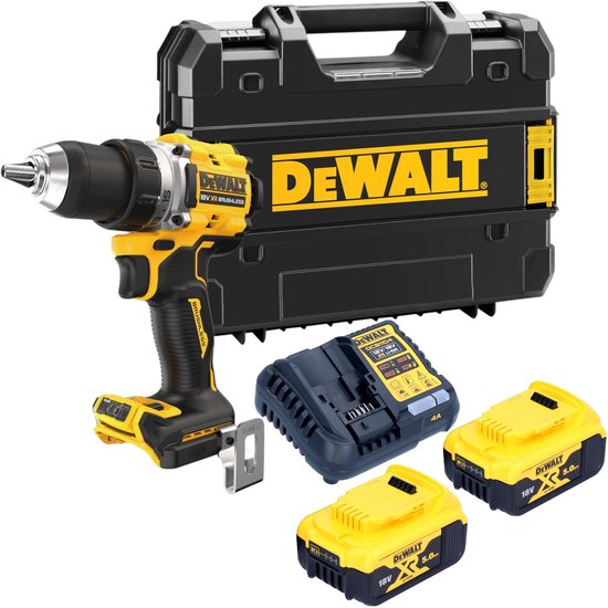 DeWalt DCD800P2T-QW Accu Boormachine | 18V XR | 2 x 18V 5.0Ah accu + Oplader | In Tstak – DCD800P2T-QW
