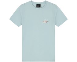 Malelions Zomer t-shirt jongens - sky blauw - Splash
